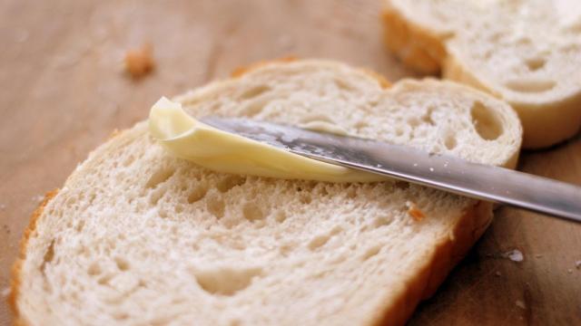 Cuidado con la margarina y la mantequilla...