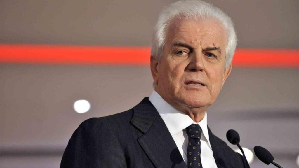 Gilberto Benetton, uno de los fundadores del grupo textil Benetton.