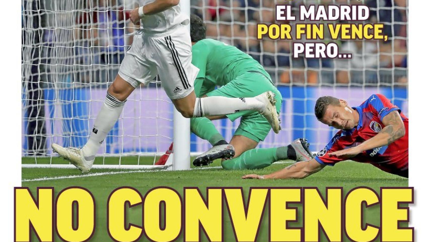 La portada del diario MARCA (24/10/2018)