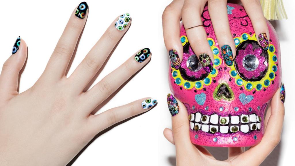 Manicura Halloween.