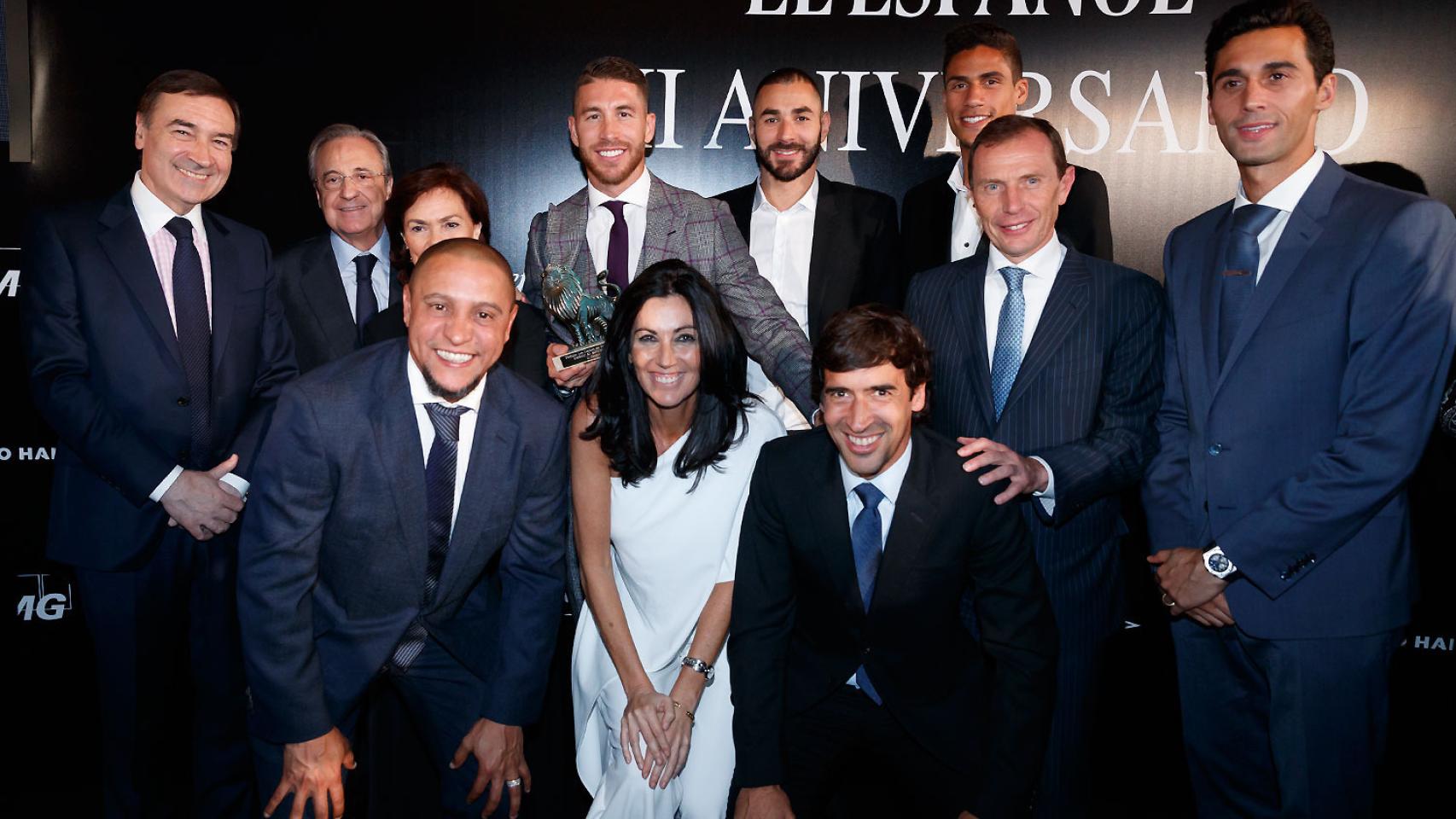 Los principales representantes del deporte en la entrega de Los Leones de EL ESPAÑOL 2018 con la vicepresidenta del Gobierno, Carmen Calvo, el director de EL ESPAÑOL, Pedro J. Ramírez, y Eva Fernández, consejera delegada de EL ESPAÑOL.