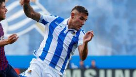 Theo Hernández, en la Real Sociedad