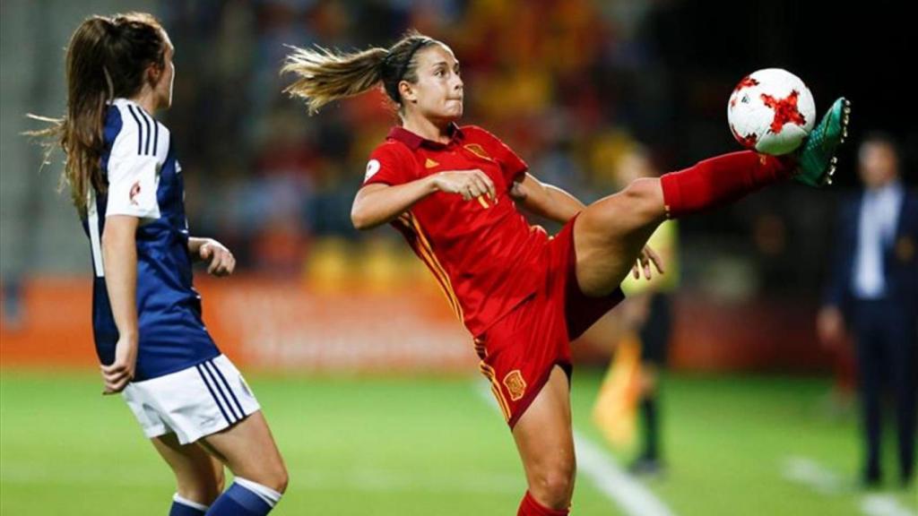 Alexia Putellas, jugadora del Barça y la Selección Española.