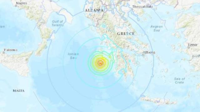 Un terremoto de magnitud 6,8 sacude la costa de Grecia sin dejar víctimas