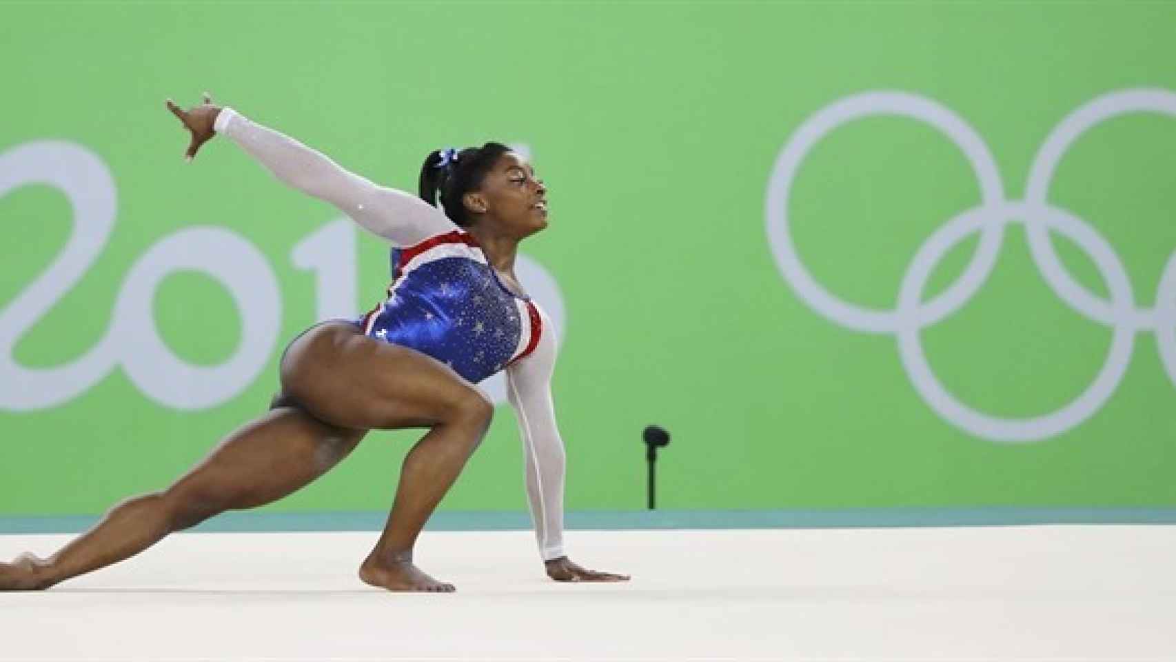 Simone Biles, en los Juegos de Río 2016