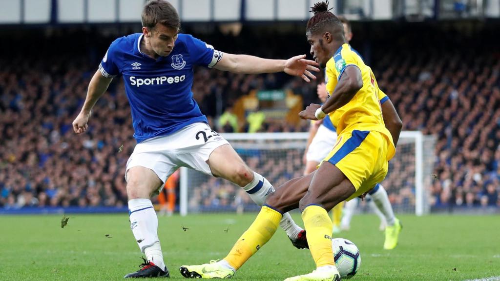 Coleman, jugador del Everton.