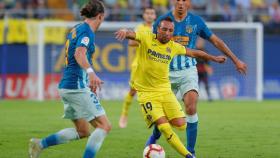 Partido entre el Villarreal y el Atlético de Madrid.