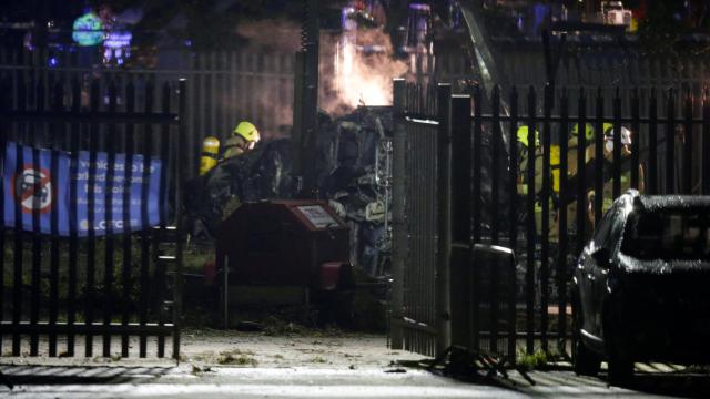 Accidente del helicóptero del dueño del Leicester