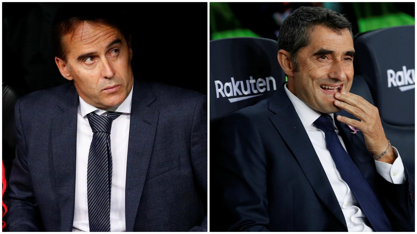 Lopetegui y Valverde