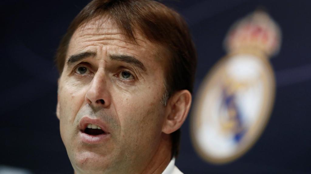 Lopetegui en rueda de prensa