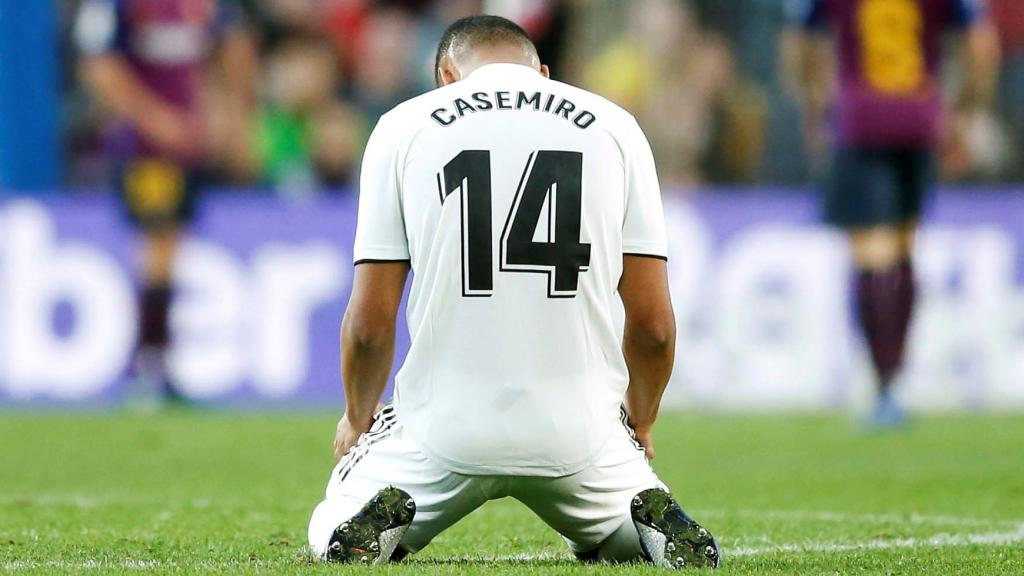 Casemiro, desolado tras El Clásico