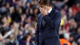 Julen Lopetegui, tras la derrota 5-1 en El Clásico