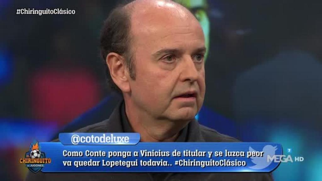 Juanma Rodríguez en El Chiringuito (@elchiringuitotv)