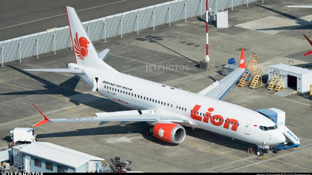 Imagen de un Boeing 737 MAX de la compañía Lion Air.