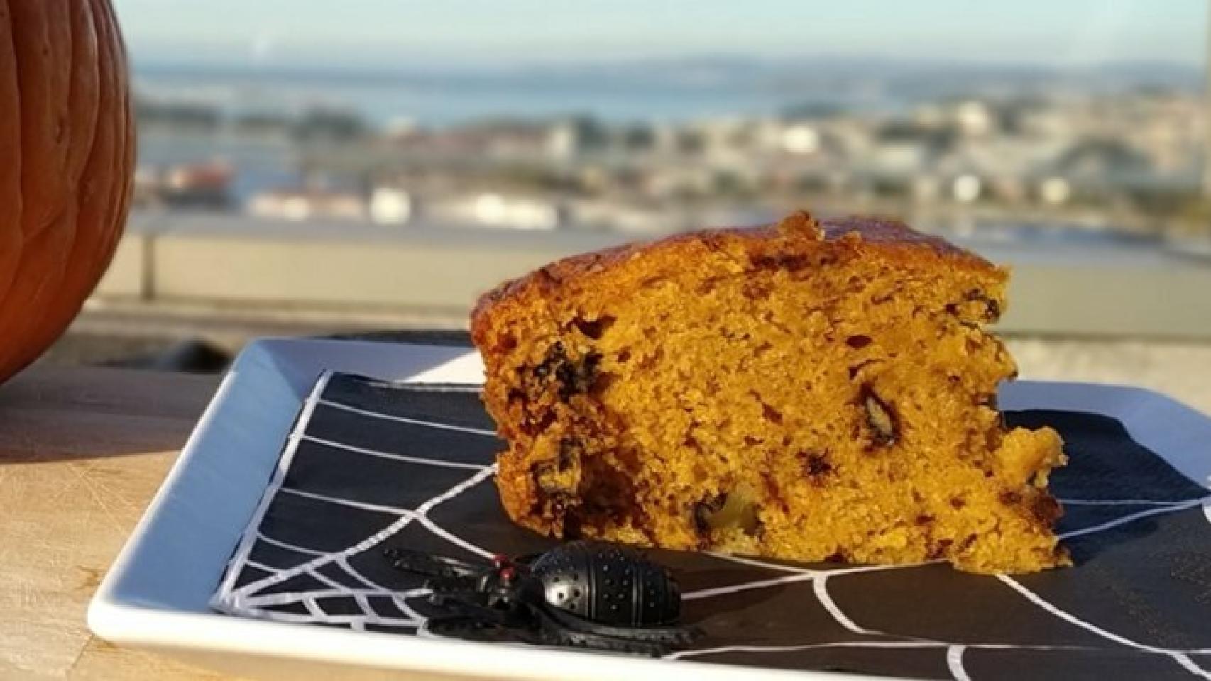 Bizcocho de calabaza, receta de otoño para recibir al frío con