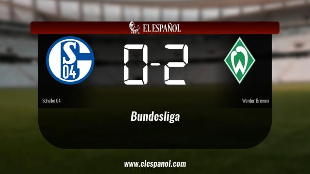 El Schalke 04 cae frente al Werder Bremen (0-2)