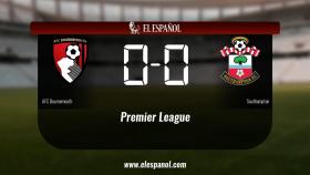 El Bournemouth y el Southampton empatan (0-0)