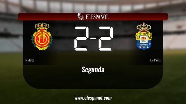 Empate (2-2) entre el Mallorca y Las Palmas