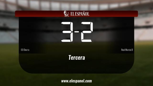 Triunfo del Churra por 3-2 frente al Real Murcia B