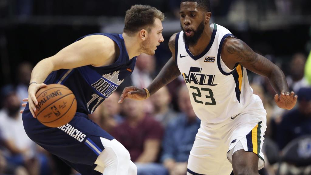 Luka Doncic ante los Utah Jazz