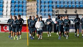 El Real Madrid se entrena en Valdebebas