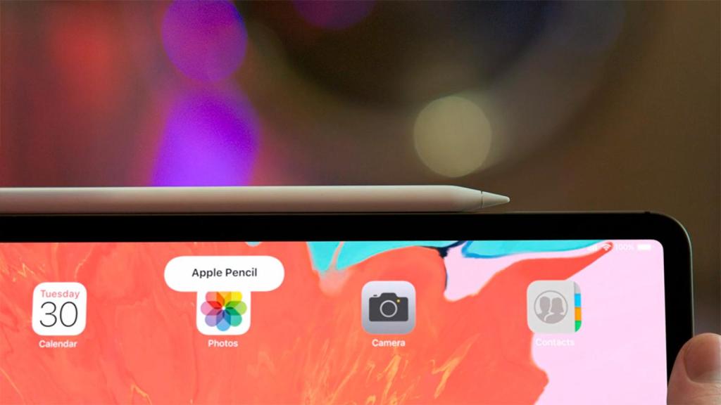 Apple Pencil de segunda generación.