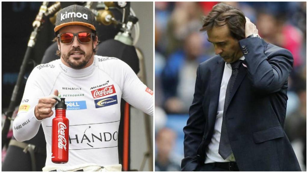 Fernando Alonso y Lopetegui