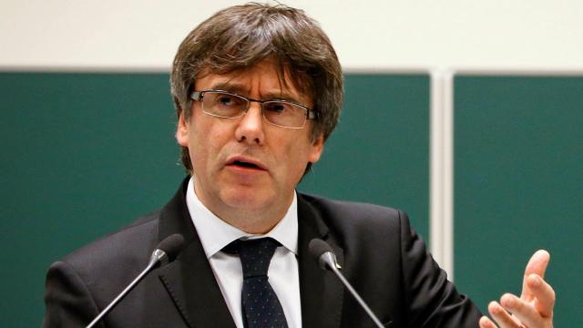 Carles Puigdemont, expresidente de la Generalitat de Cataluña.