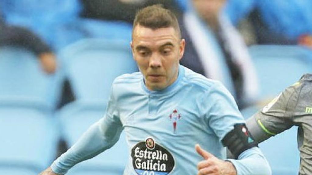 Iago Aspas contra la Real Sociedad. Foto: Twitter (@RCCelta)