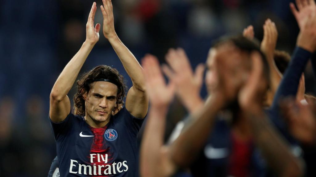 Edinson Cavani, jugador del PSG.