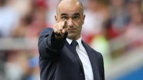 Roberto Martínez dirige a la selección belga