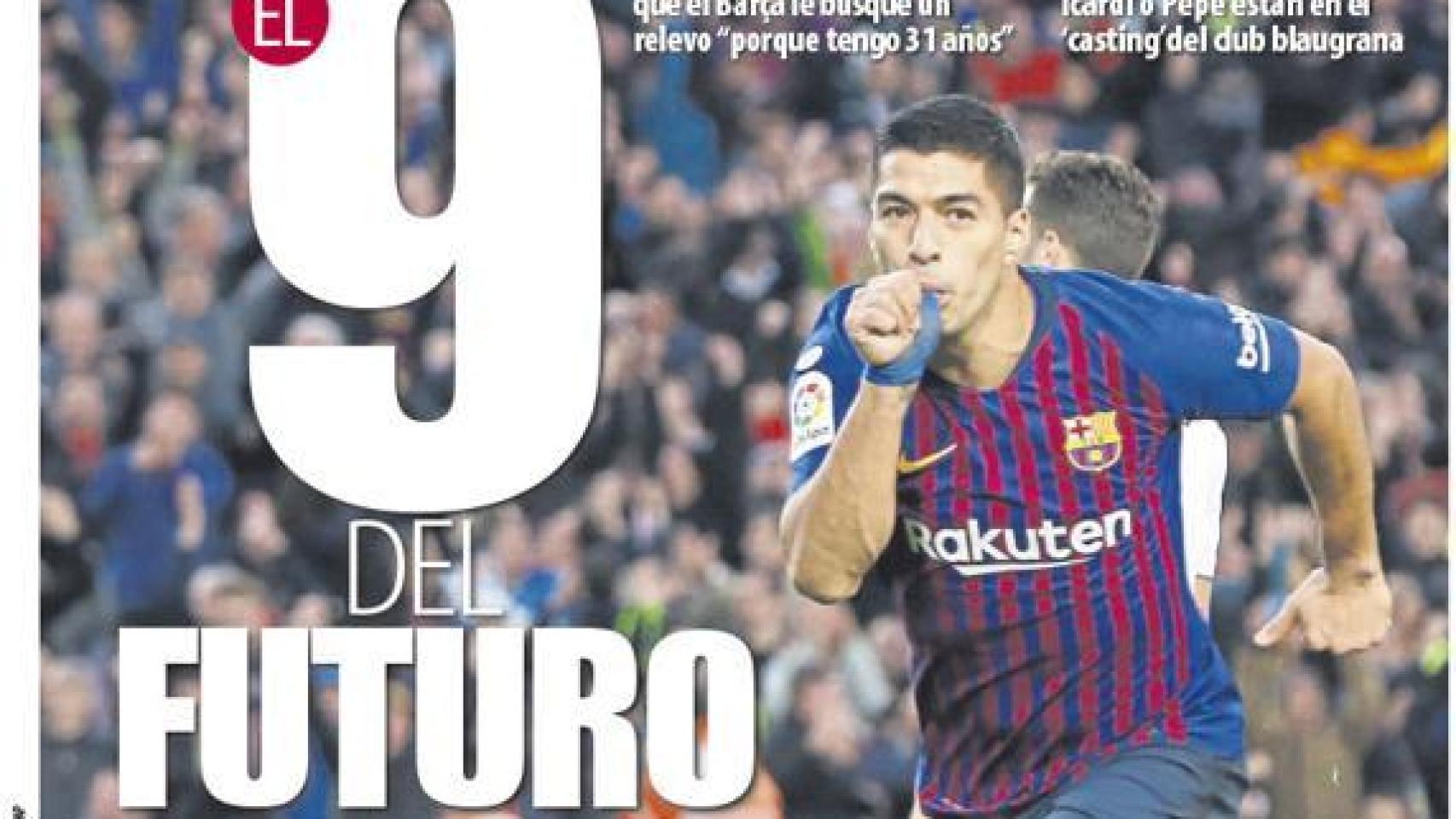 Portada de Mundo Deportivo (02/11/2018)