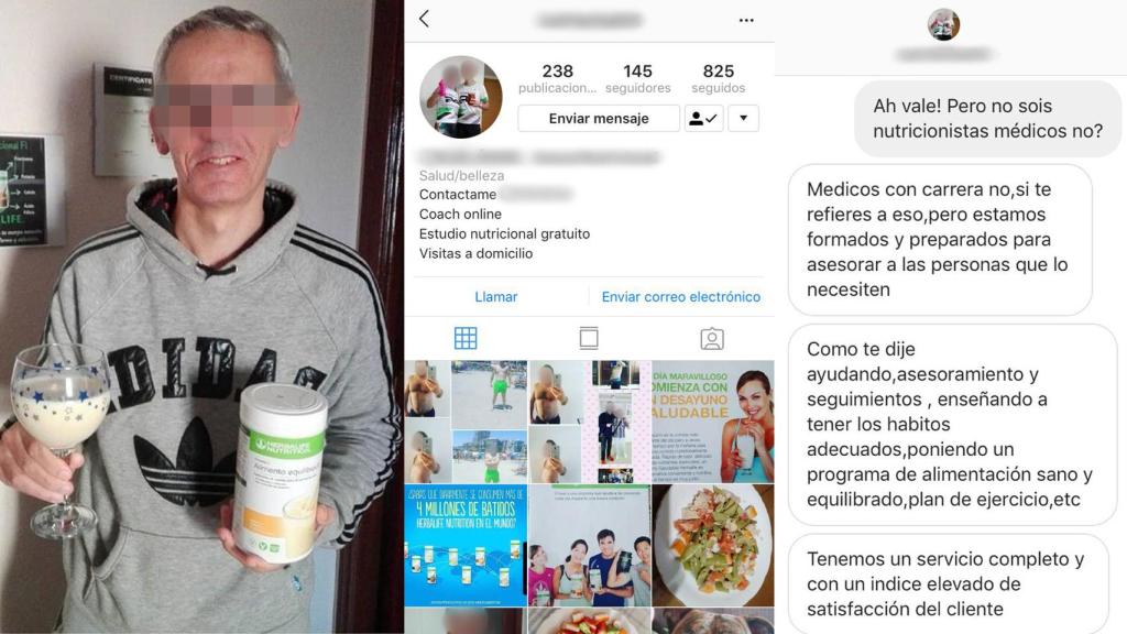 Asesor nutricional de Herbalife no tiene ninguna formación sanitaria para mandar dietas