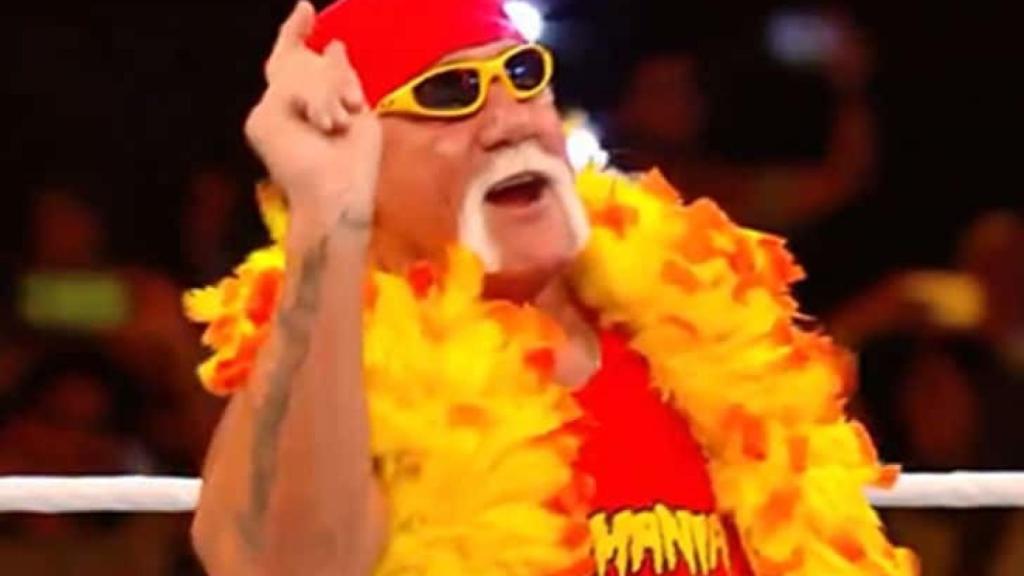 Hulk Hogan, en su regreso a la WWE con 65 años. Foto: WWE