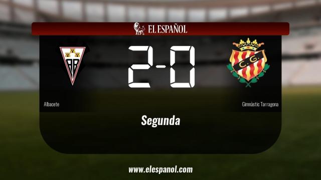 Los tres puntos se quedaron en casa: Albacete 2-0 Gimnàstic Tarragona