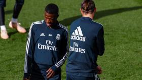 Vinicius y Bale se entrenan en Valdebebas