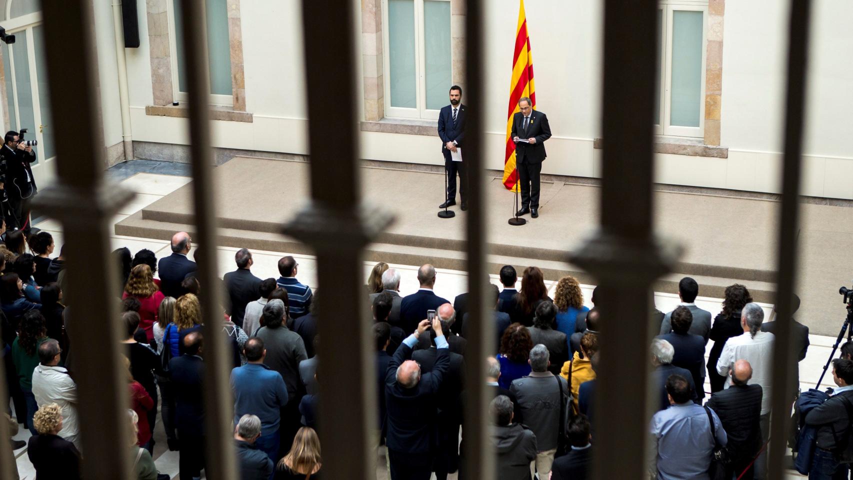 Torra y Torrent, este viernes en Barcelona