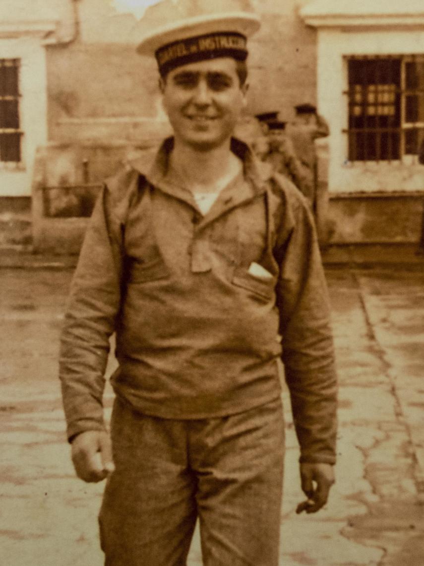 José Vega cuando tenía 19 años.