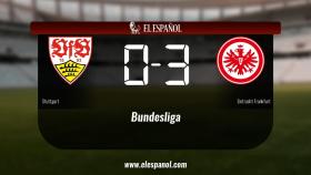 El Stuttgart cae derrotado ante el Eintracht Frankfurt por 0-3