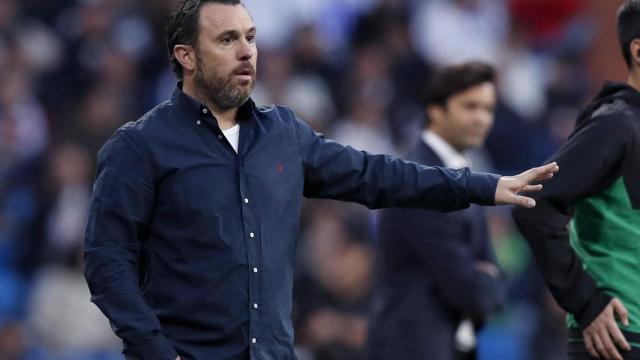 Sergio González, entrenador del Valladolid.