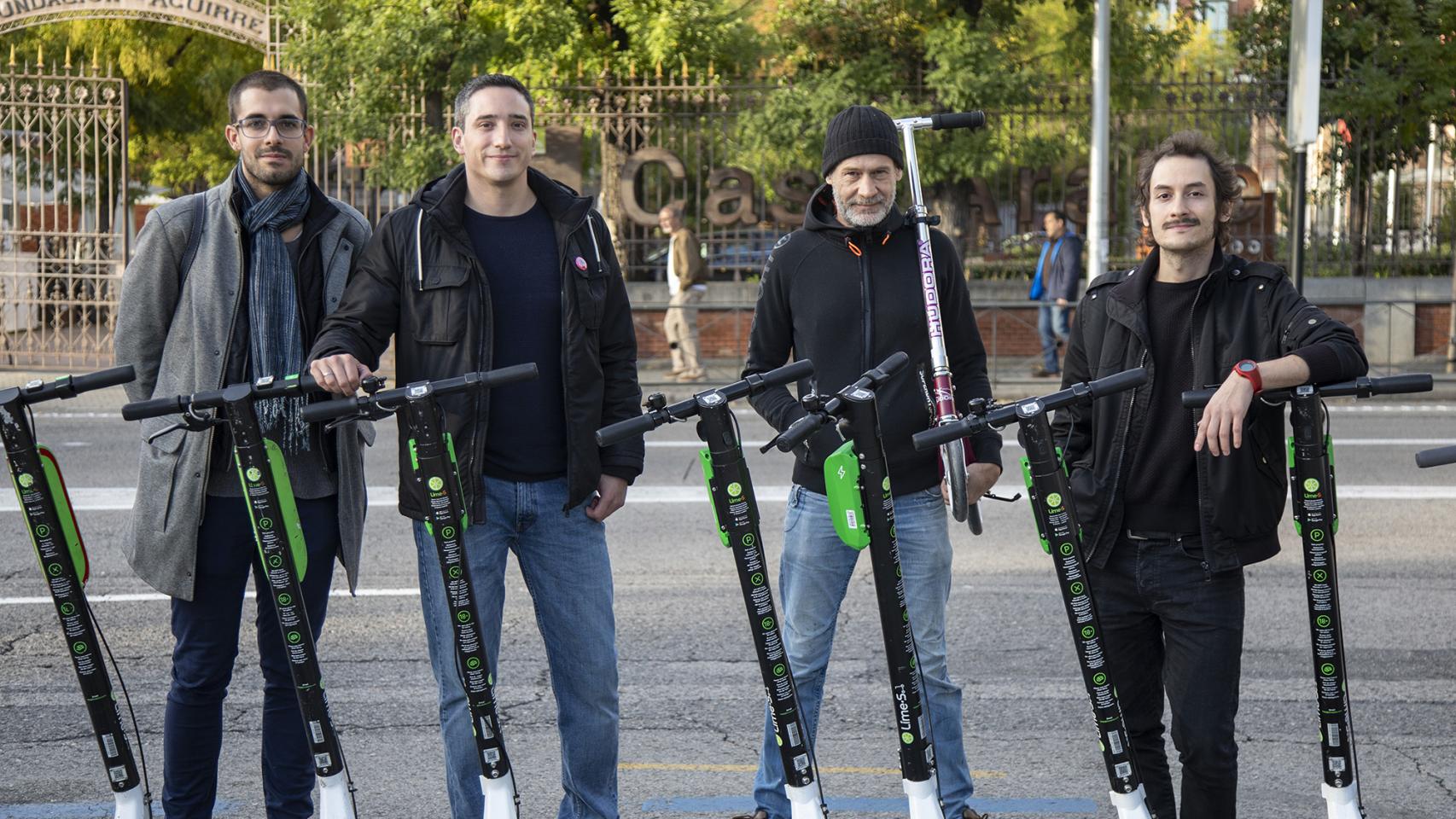 Ignacio, Sergio, Félix y Chema son #apartinetes