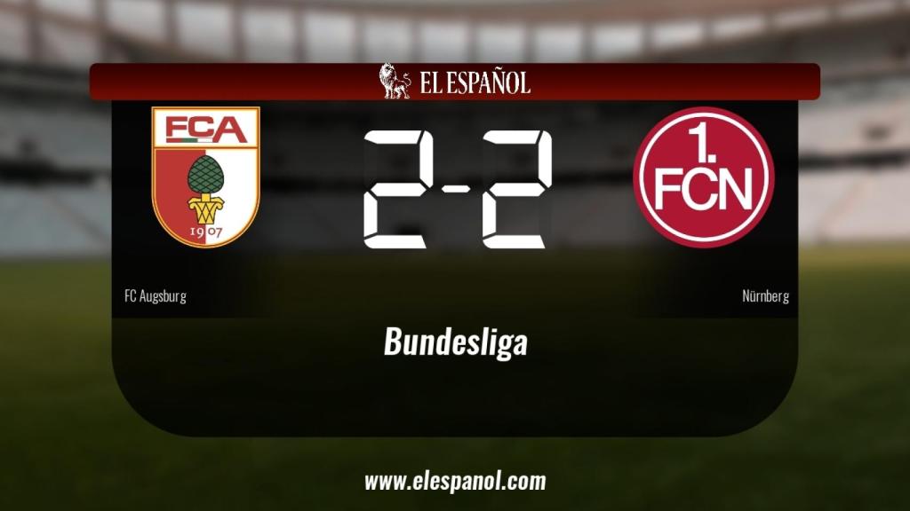 El Nürnberg saca un punto al FC Augsburg en su casa 2-2