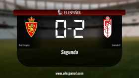 El Granada vence en La Romareda al Real Zaragoza (0-2)
