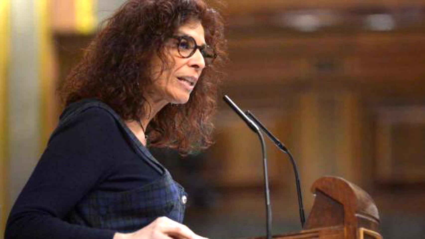 Rosana Alonso, secretaria general de Podemos Cantabria.