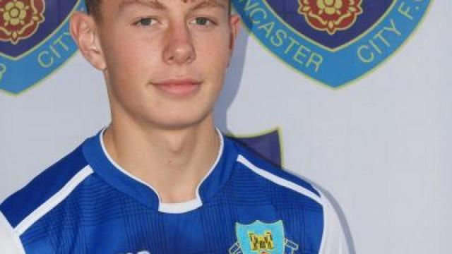 Tom Preston. Foto: lancastercityfc.co.uk