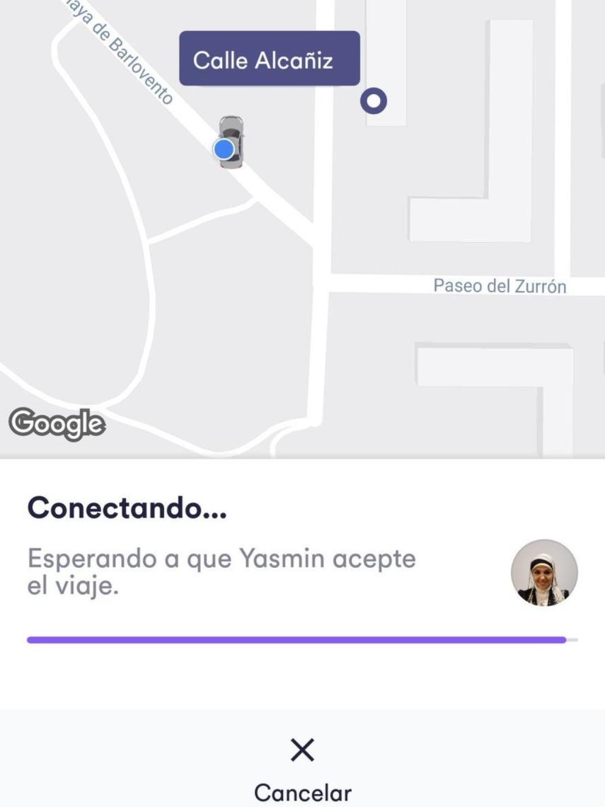 Una de las capturas de pantalla que han hecho clientes de Yasmin por la incredulidad.