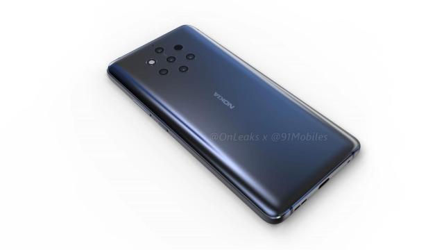 El Nokia 9 con 5 cámaras desvelado con todo lujo de detalles