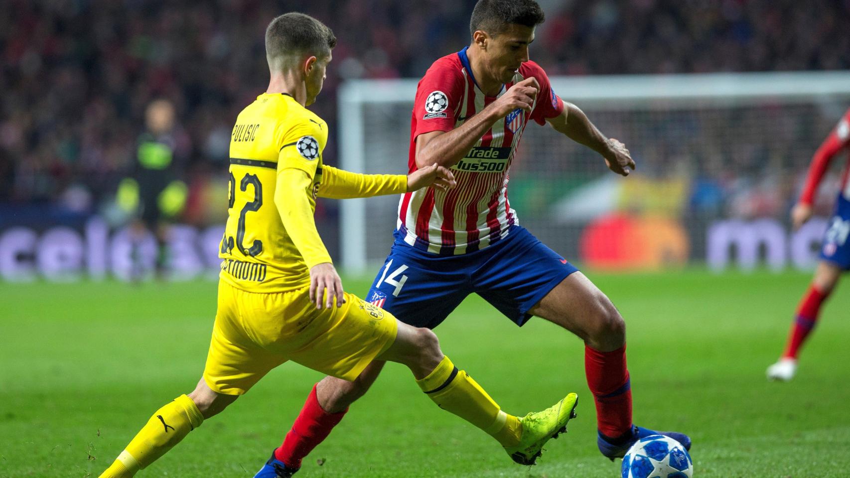 Rodrigo Hernández con el Atlético