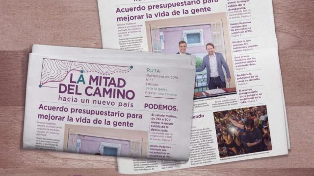 Podemos lanza un diario y la gente se ríe de verdad