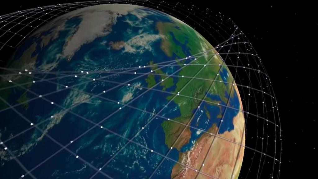 Constelación de satélites